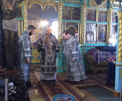 Литургия Преждеосвященных Даров в Введенском соборе г.Галича