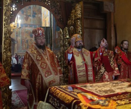 Соборное Пасхальное богослужение в Ипатьевском монастыре г.Кострома
